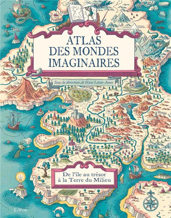 Atlas des mondes imaginaires - Cover