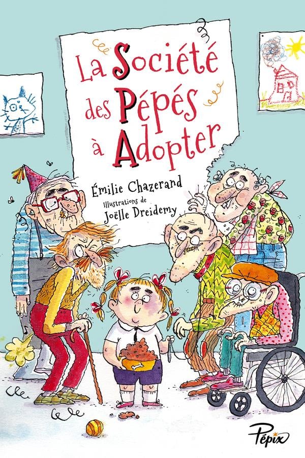 La société des pépés à adopter - Cover