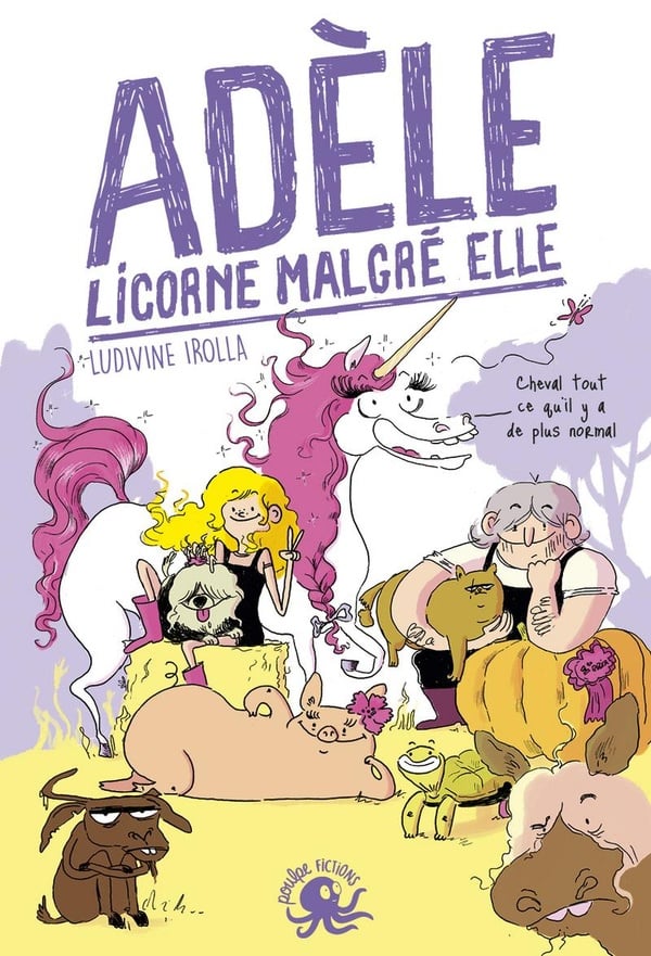 Adèle, licorne malgré elle - Cover