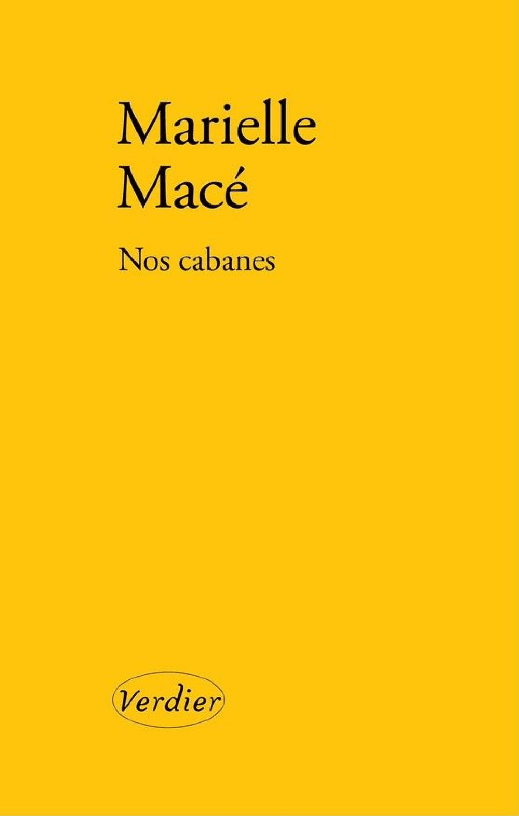 Nos cabanes - Cover