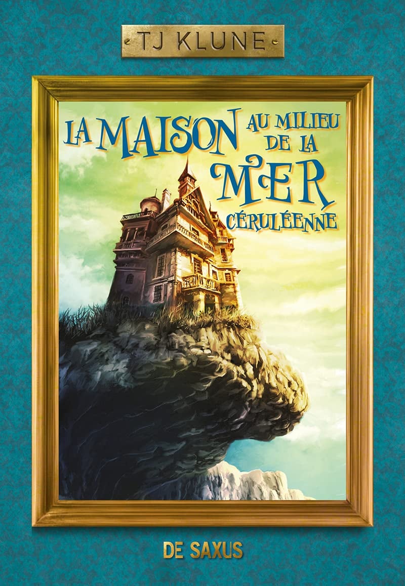 La maison au milieu de la mer céruléenne - Cover