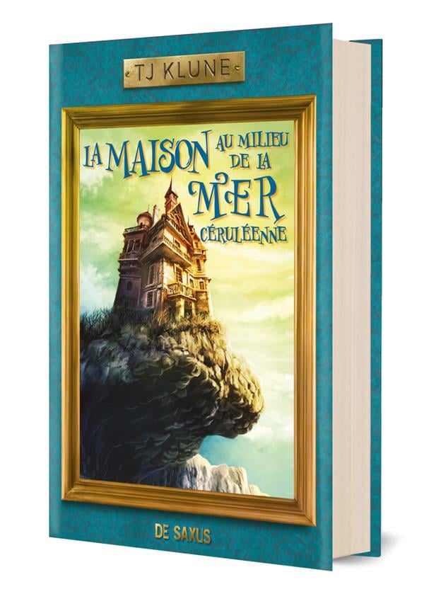 La maison au milieu de la mer céruléenne - Cover