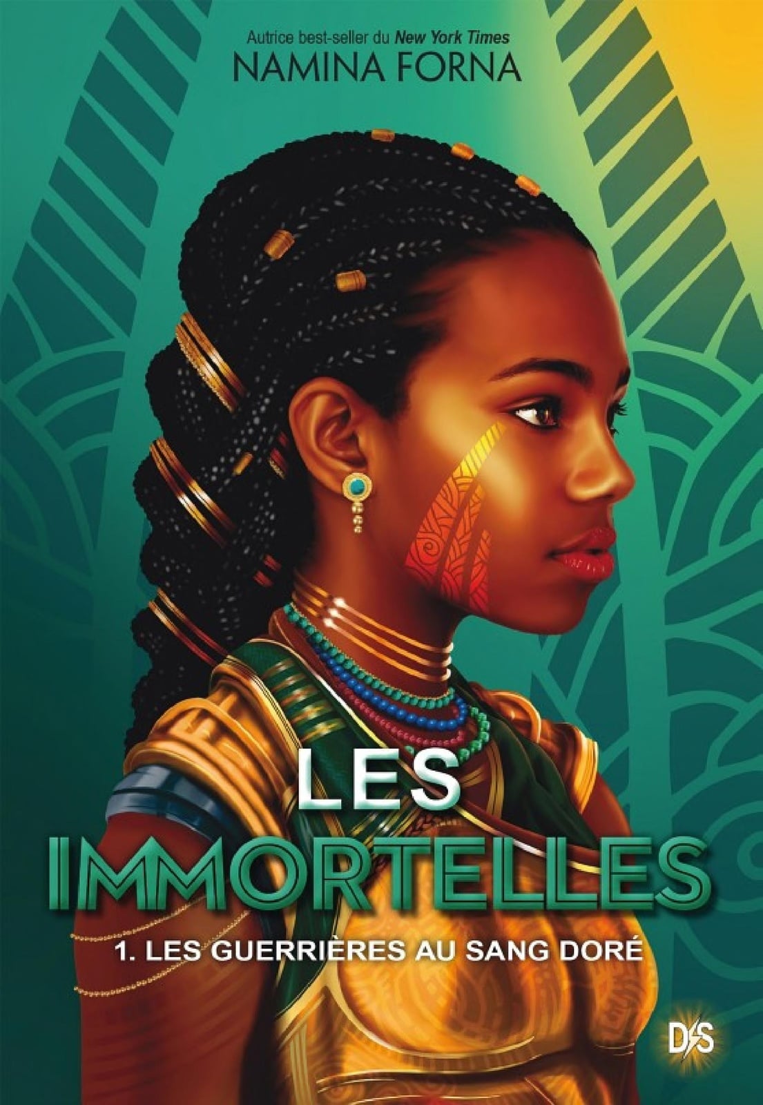 Les Immortelles T01 (Ebook) - Les Guerrières au sang doré - Cover