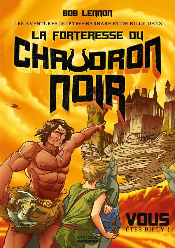 La Forteresse du Chaudron Noir - Cover