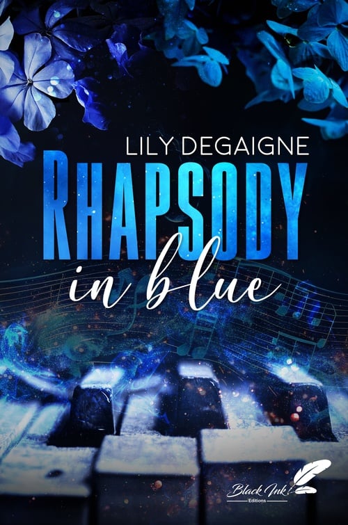 Rhapsody in blue (dark romance) - Cover