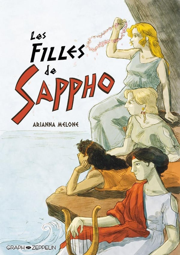 Les filles de Sappho - Cover