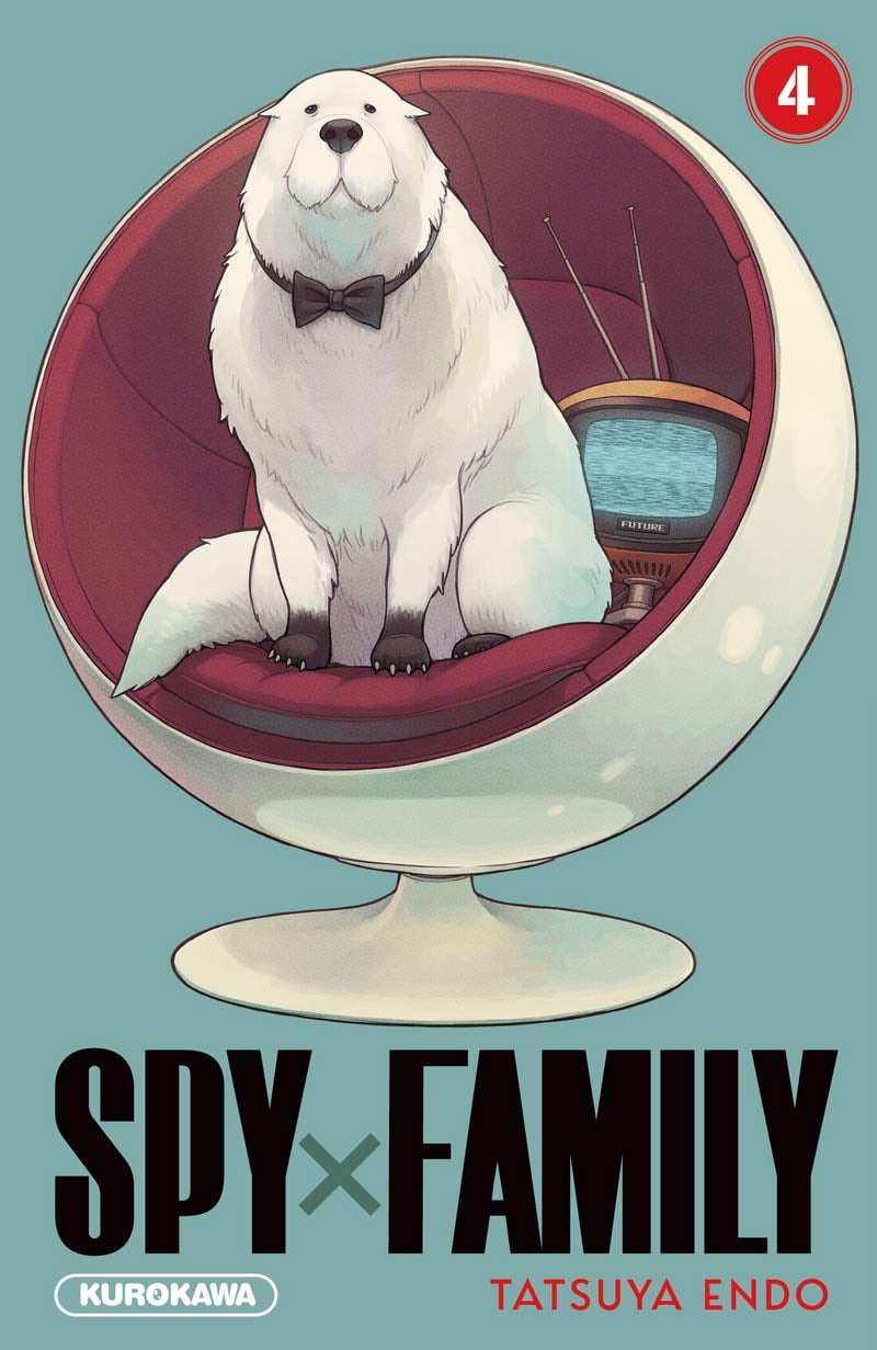 Spy X Family Tome 4 - Cover