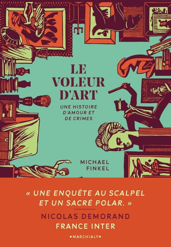 Le voleur d'art - Cover
