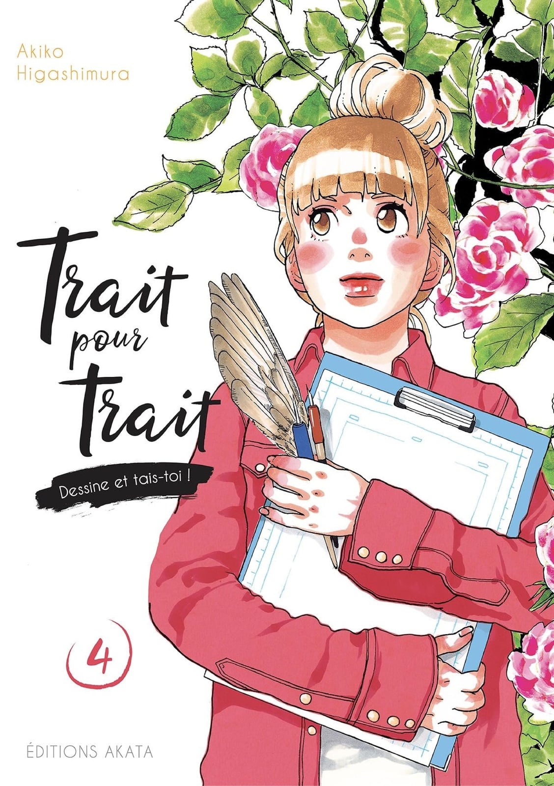 Trait pour trait - tome 4 - Cover