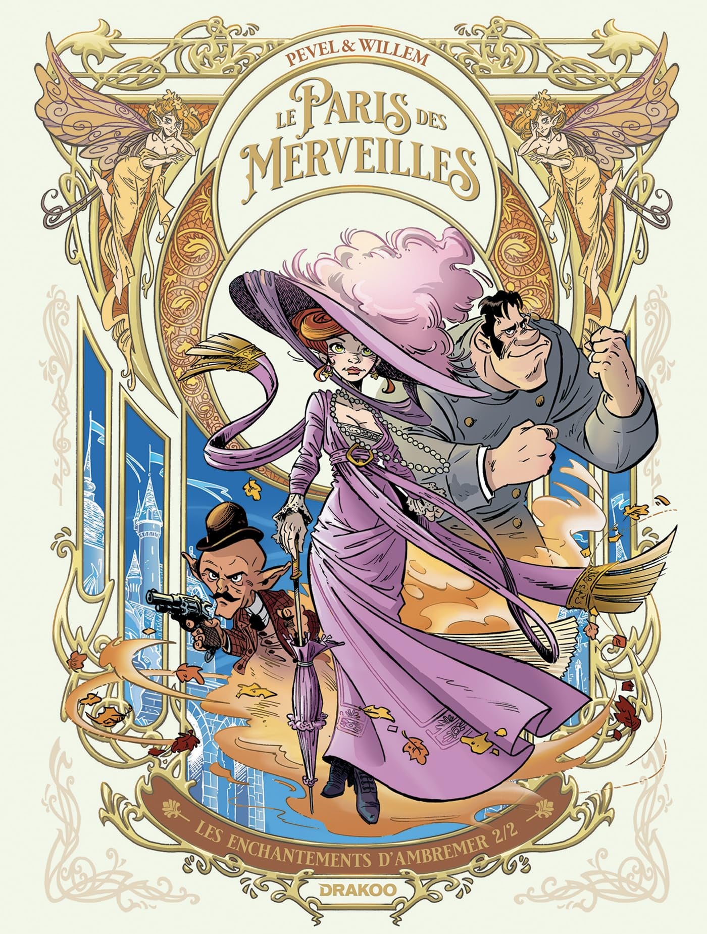 Le Paris des merveilles - Tome 2 - Les enchantements d'Ambremer 2/2 - Cover