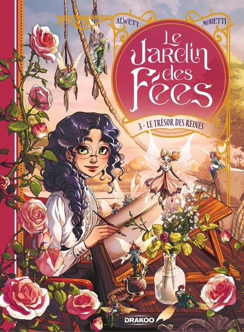 Le Jardin des fées - Tome 3 - Le Trésor des reines - Cover