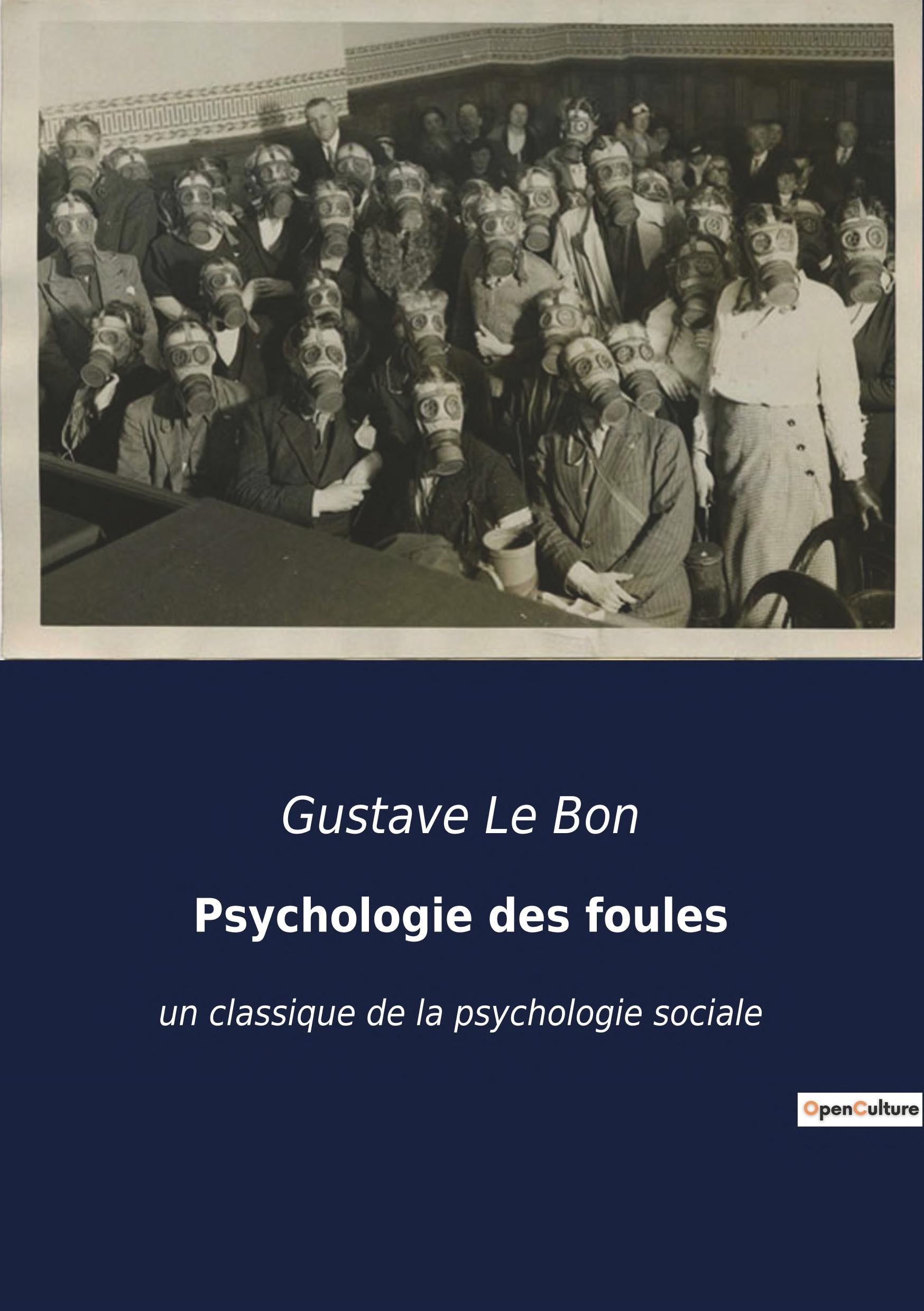 Psychologie des foules - Cover