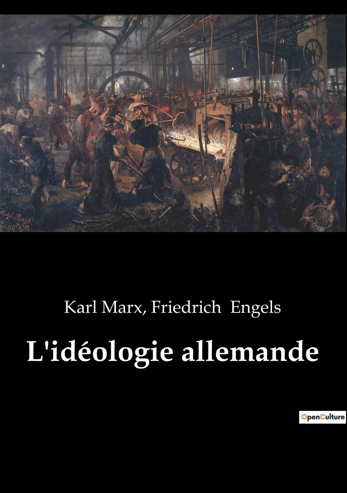 L'idéologie allemande - Cover