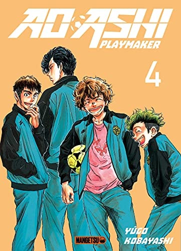 Ao Ashi Playmaker Tome 4 - Cover