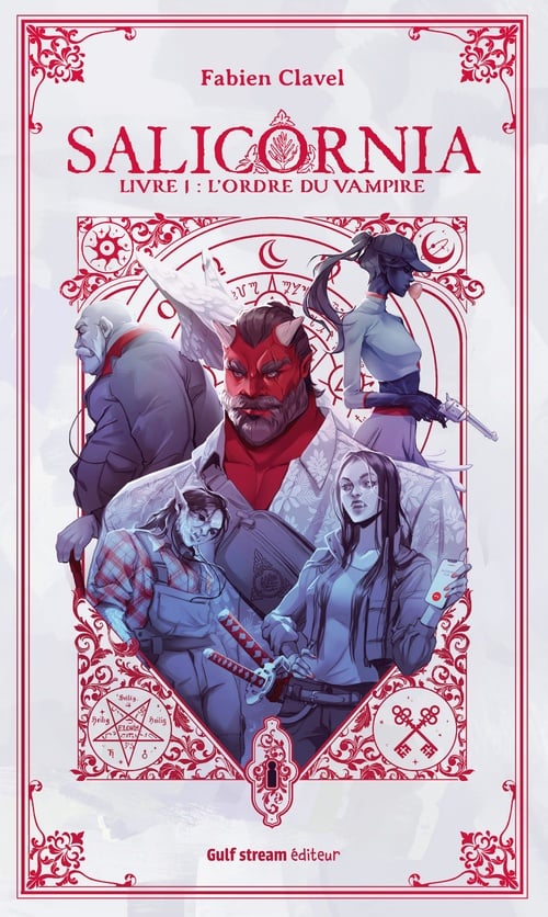 Salicornia - Tome 1 L'Ordre du vampire - Cover