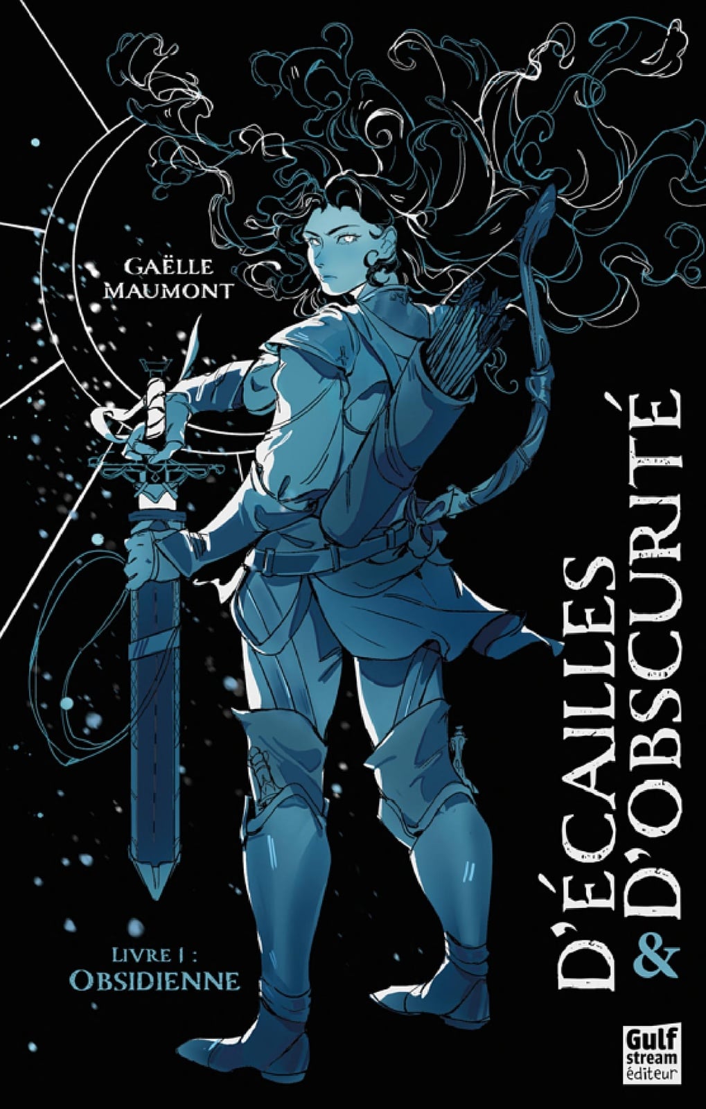D'Écailles et d'obscurité - Tome 1 Obsidienne - Cover