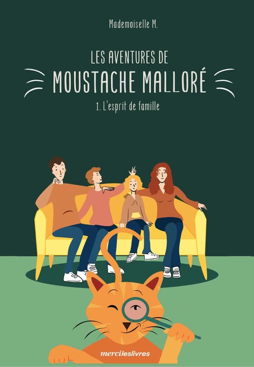 Les Aventures de Moustache Malloré - Cover