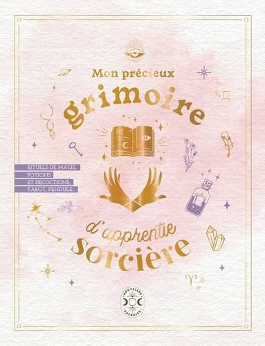 Mon précieux grimoire d'apprentie sorcière - Cover