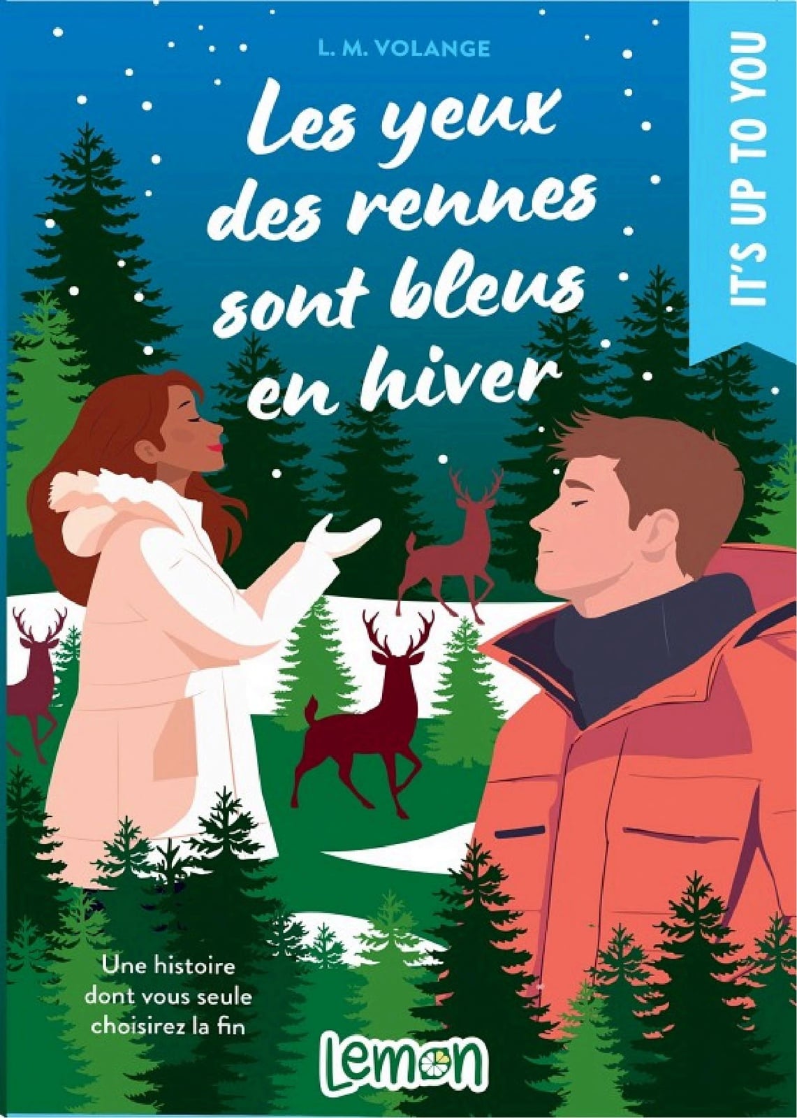 Les yeux des rennes sont bleus en hiver - Cover