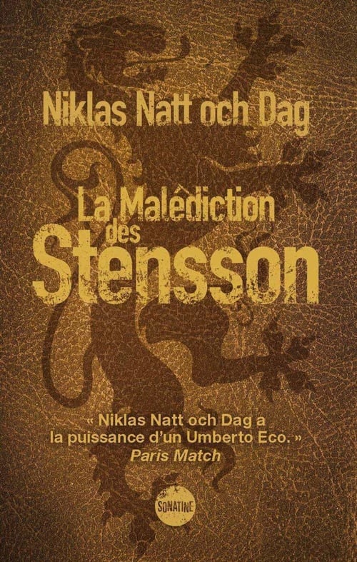 La Malédiction des Stensson - un thriller historique éblouissant, l'ascension et la chute d'une des lignées les plus puissantes de Suède - nouveauté livre 2025 - Cover