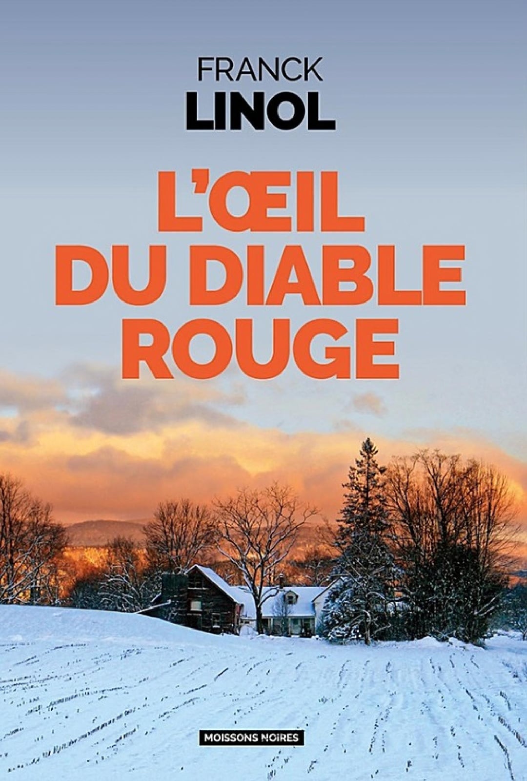 L'œil du diable rouge - Cover