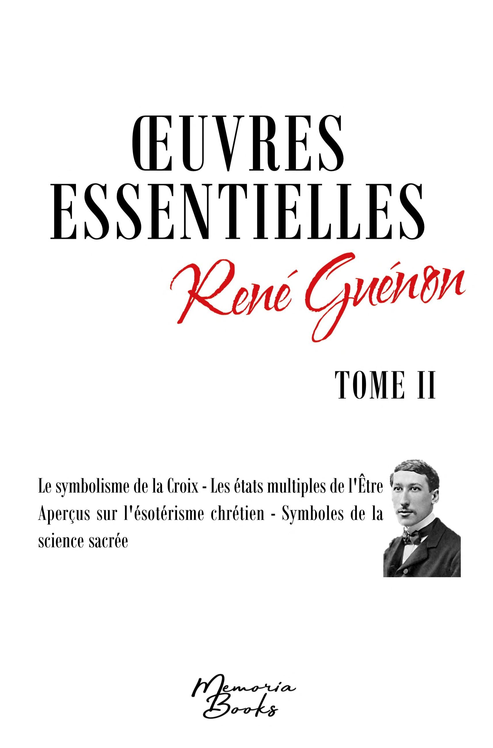 Oeuvres essentielles de René Guénon - Tome II - Cover