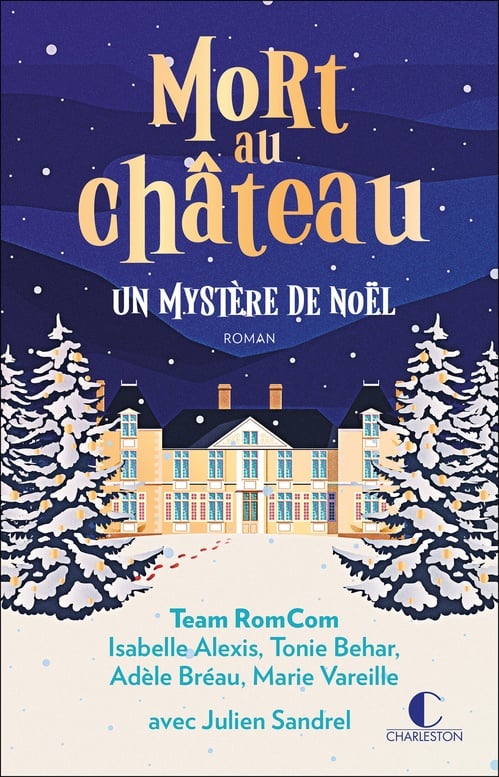 Mort au château : Un mystère de Noël - Cover