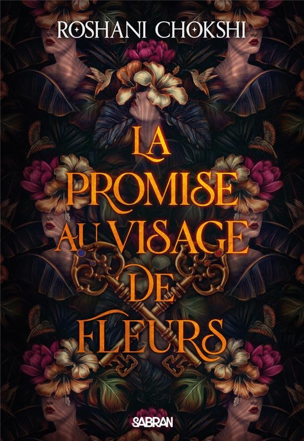 La promise au visage de fleurs - Cover