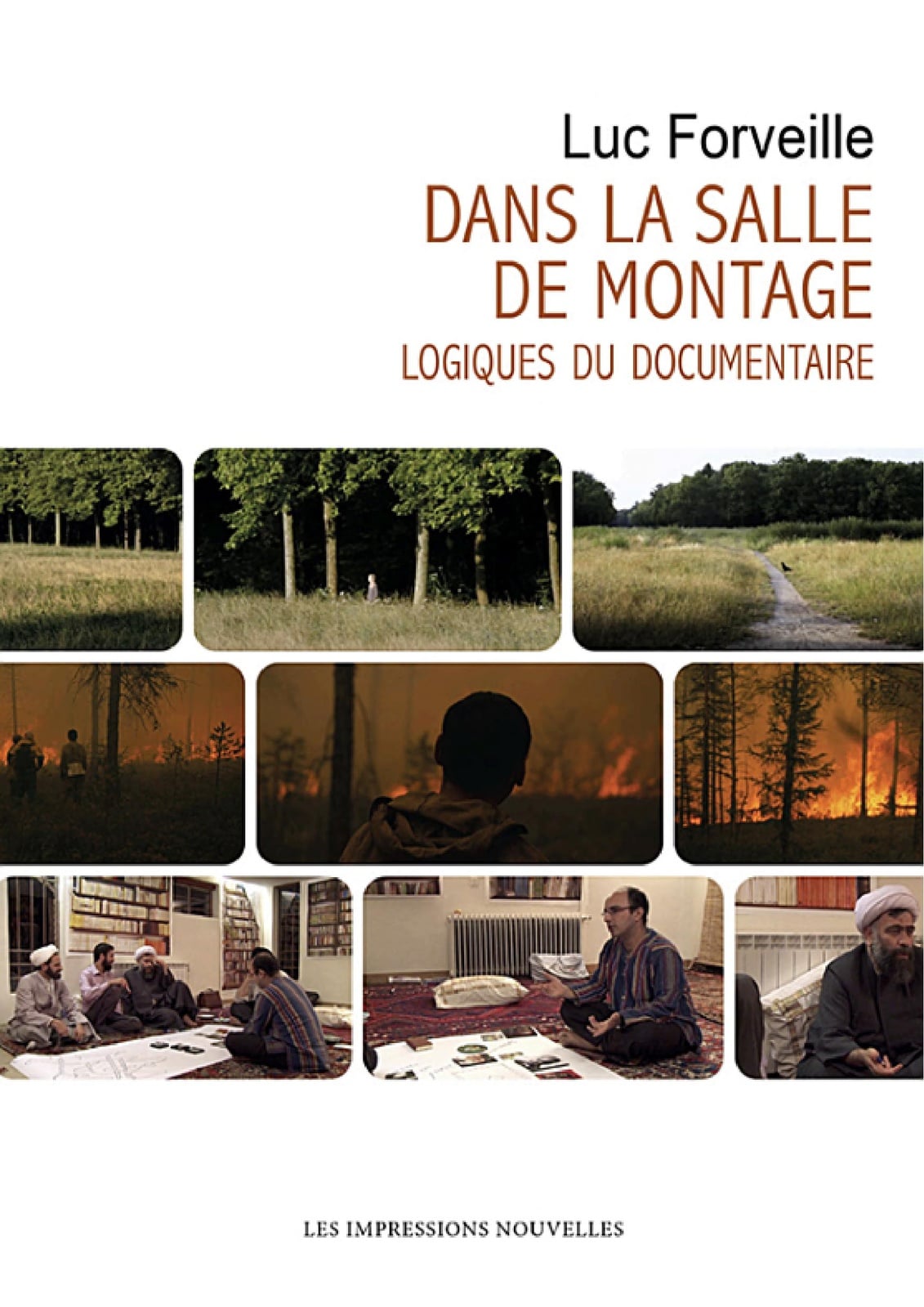 Dans la salle de montage - Cover