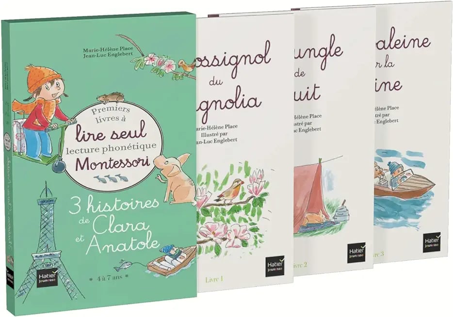 3 histoires de Clara et Anatole - Cover