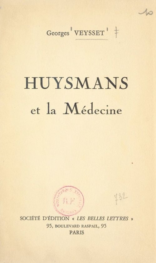 Huysmans et la médecine - Cover