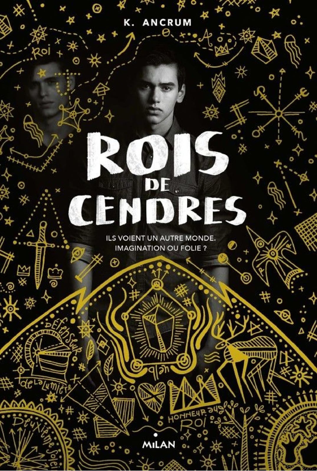 Rois de cendres - Cover