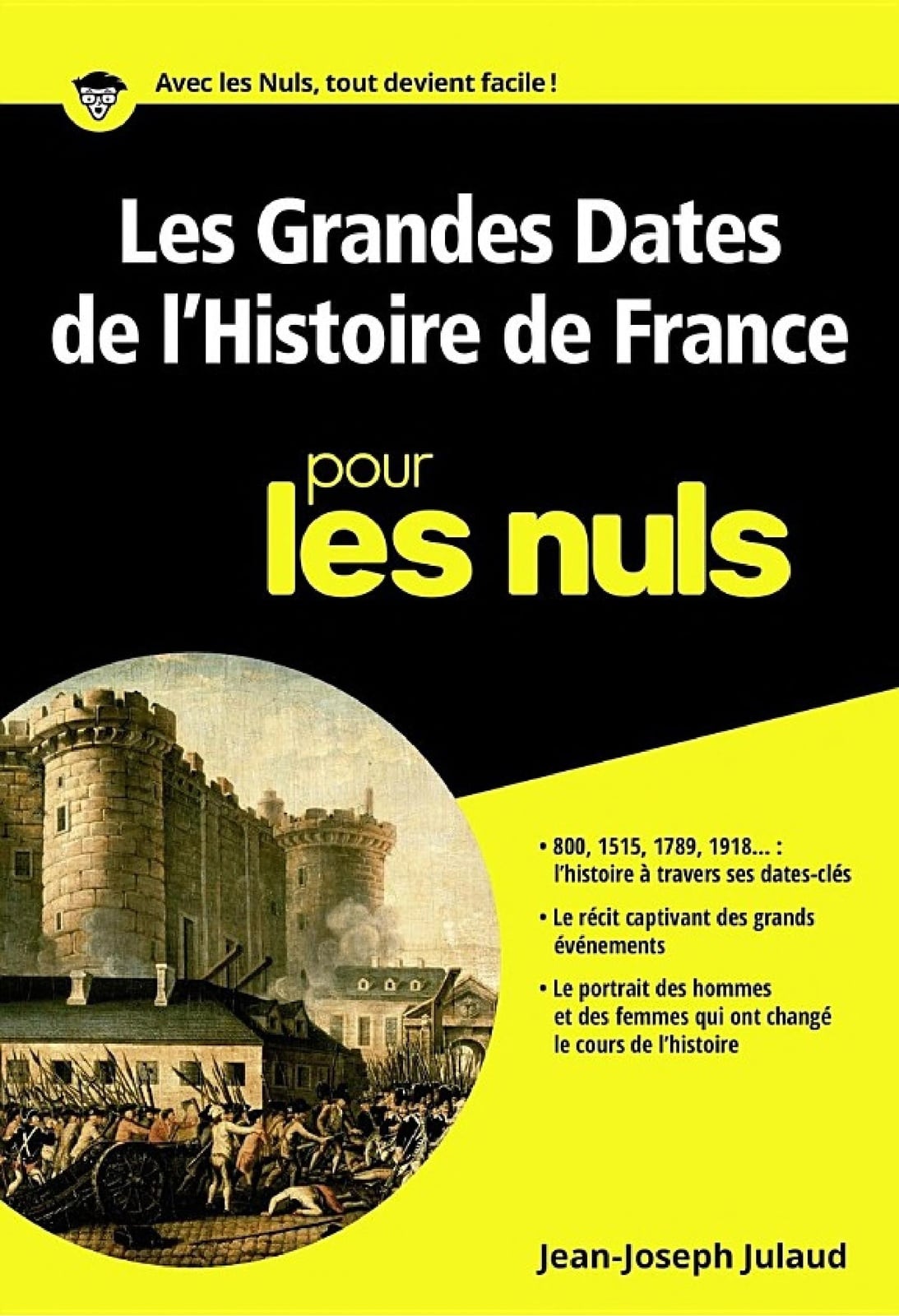 Les grandes dates de l'histoire de France pour les Nuls poche - Cover