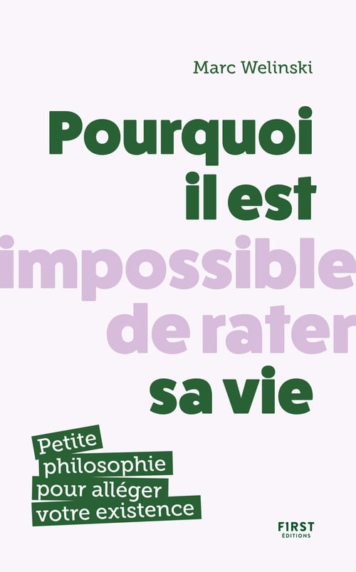 Pourquoi il est impossible de rater sa vie - Cover