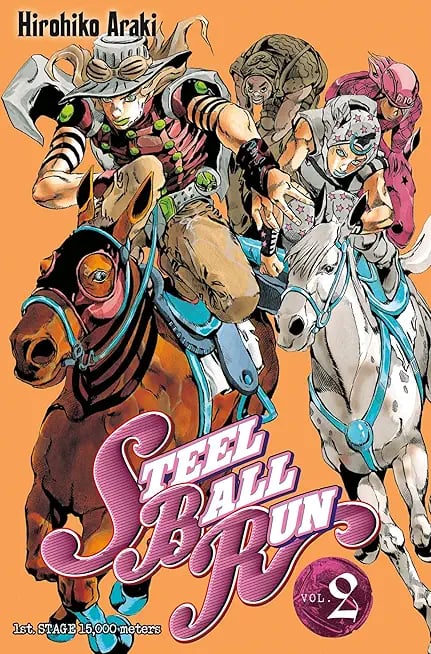 Jojo's - Steel Ball Run T02 - Cover