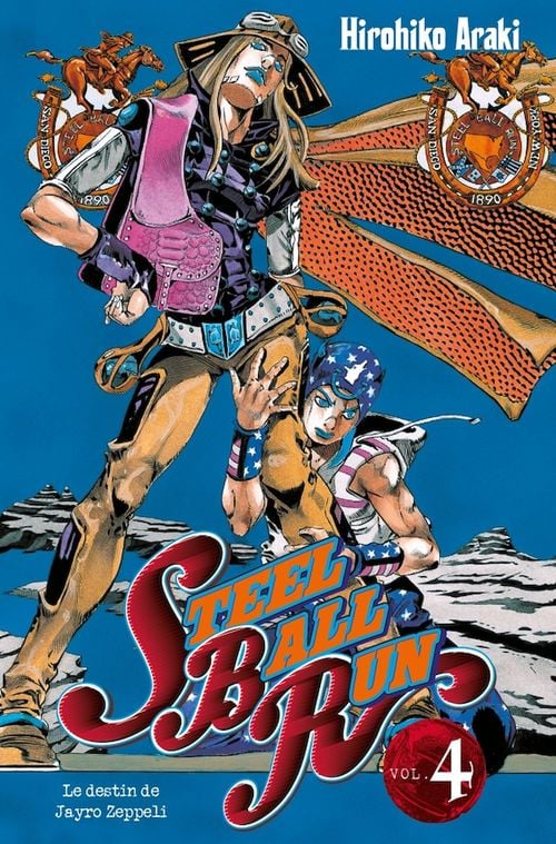 Jojo's - Steel Ball Run T04 - Cover