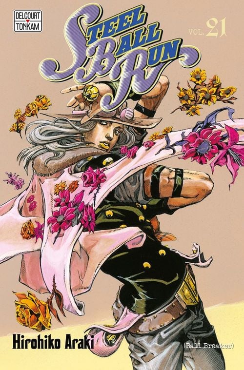 Jojo's - Steel Ball Run T21 - Cover