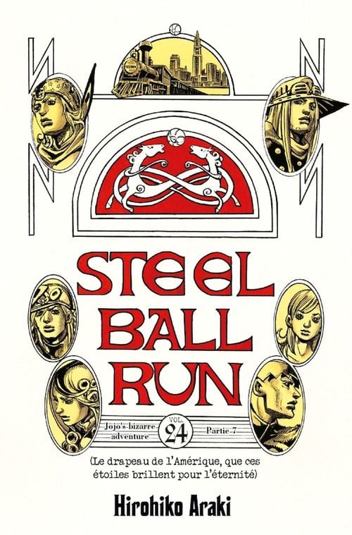 Jojo's - Steel Ball Run T24 - Cover