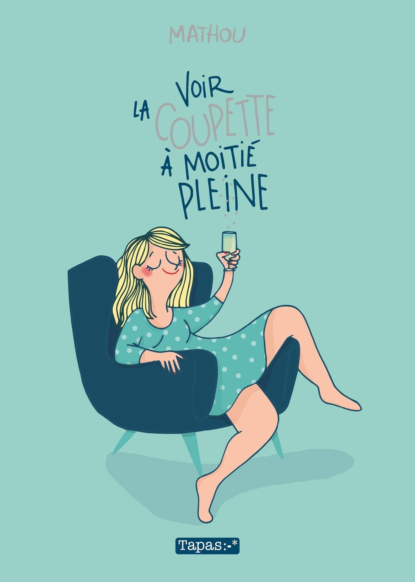 Voir la coupette à moitié pleine - Cover