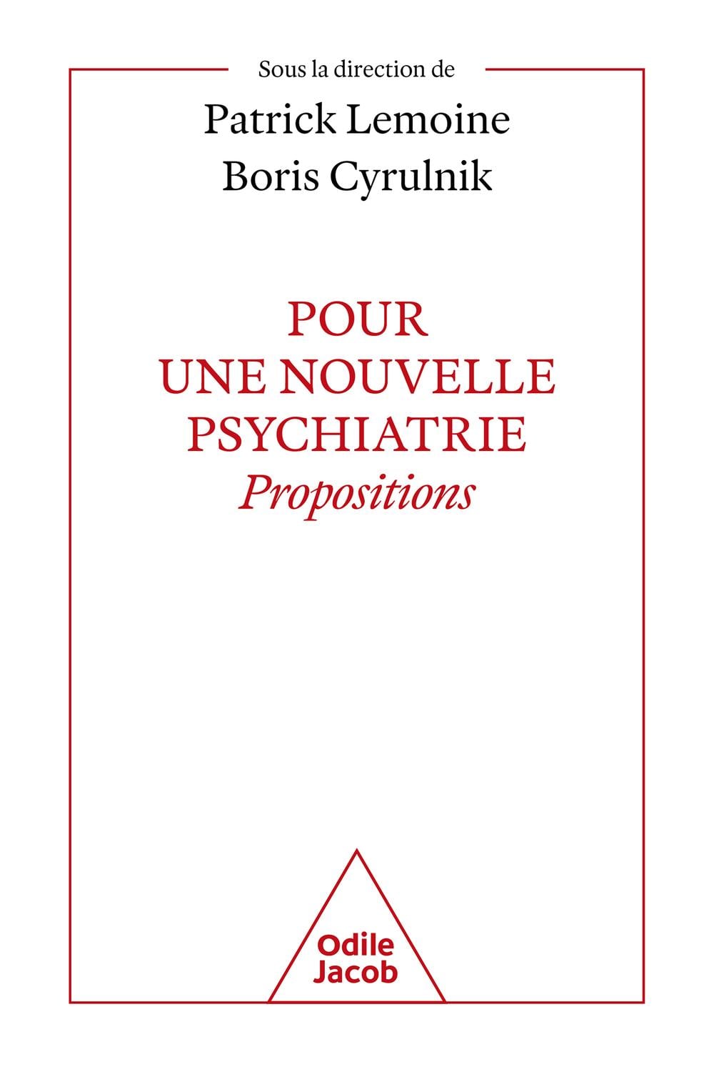 Pour une nouvelle psychiatrie - Cover