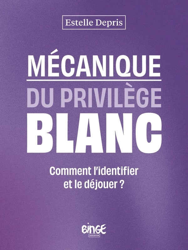 Mécanique du privilège blanc - Cover