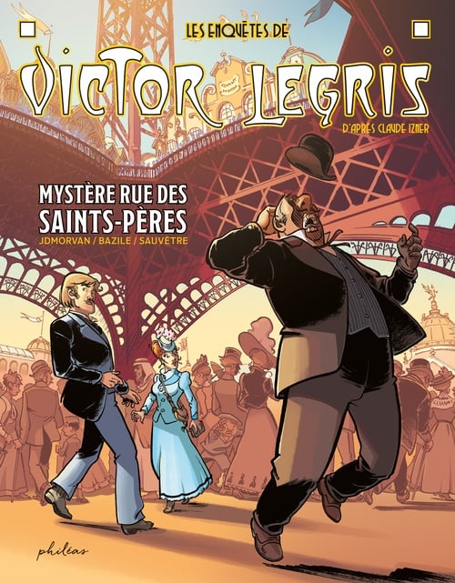 Les enquêtes de Victor Legris - Mystère rue des Saints-Pères – Tome 1 - Cover