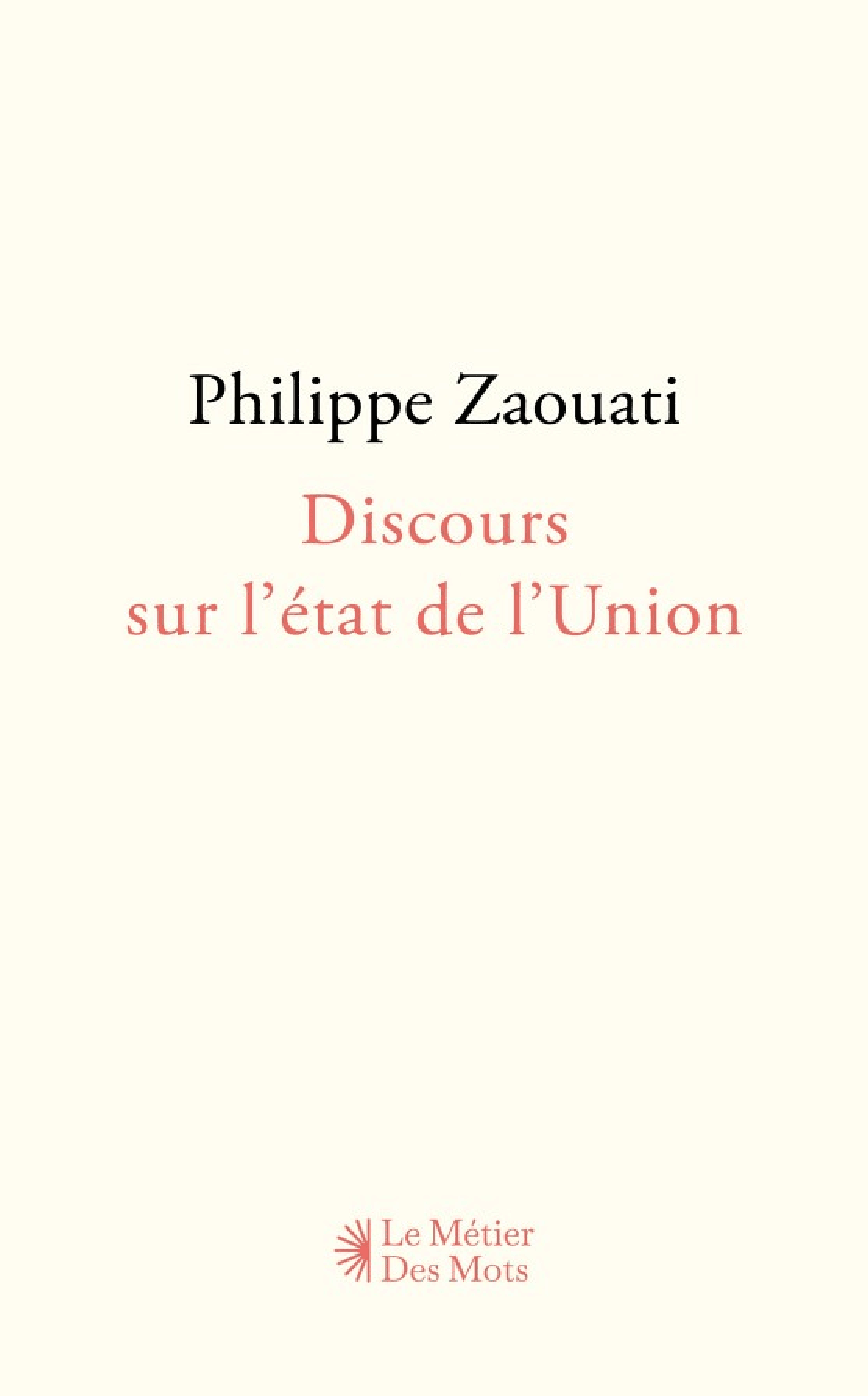 Discours sur l'état de l'Union - Cover