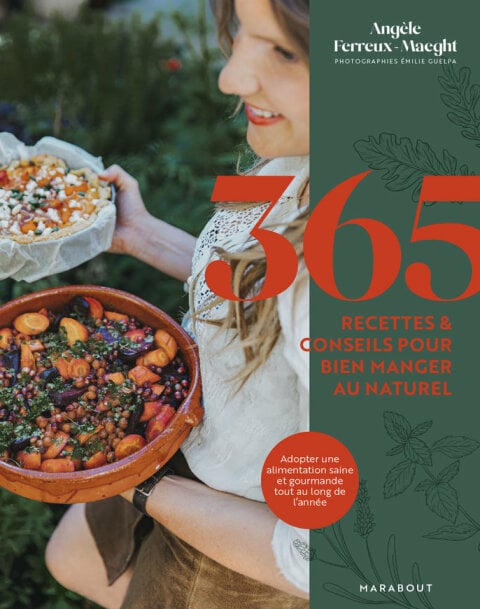 365 recettes & conseils pour bien manger au naturel - Cover