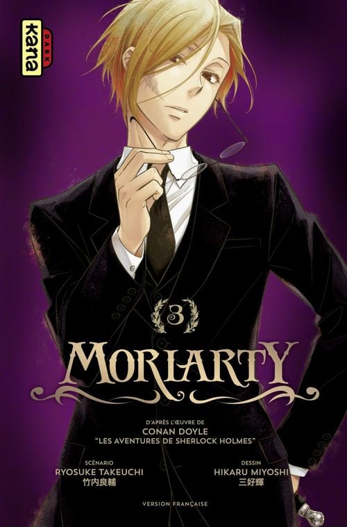 Moriarty - Tome 3 - Cover