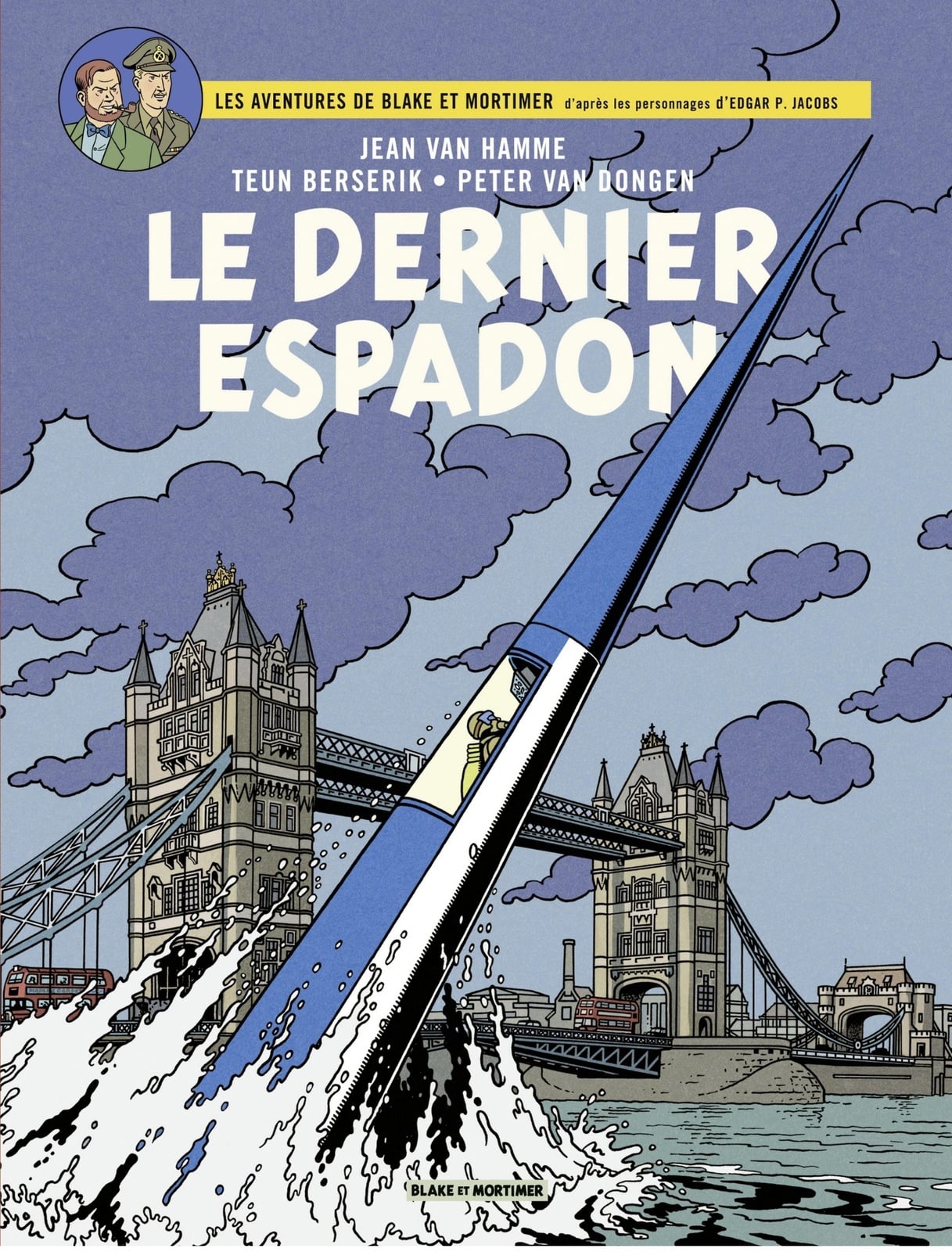 Blake & Mortimer - Tome 28 - Le Dernier Espadon - Cover