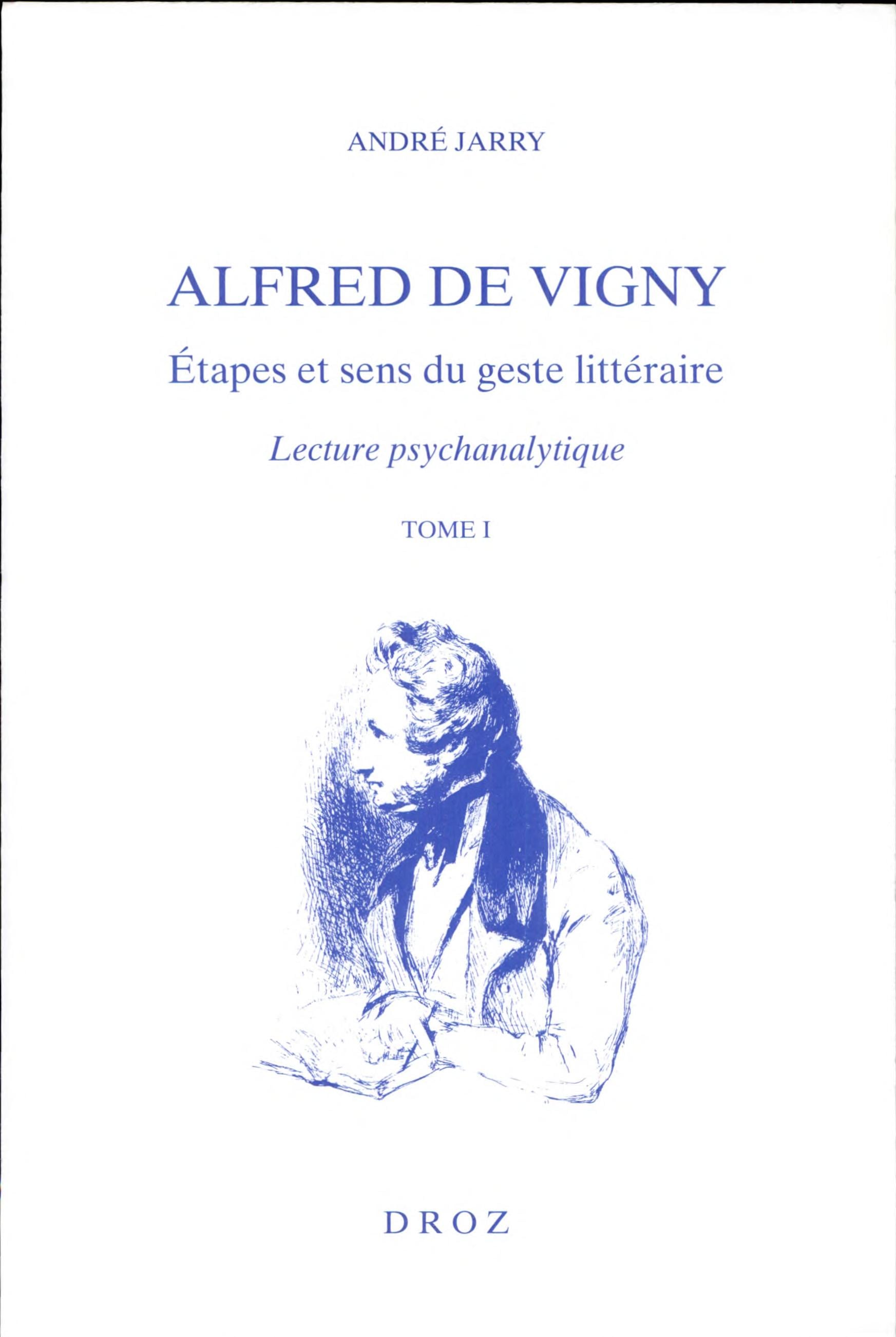 Alfred de Vigny - Cover