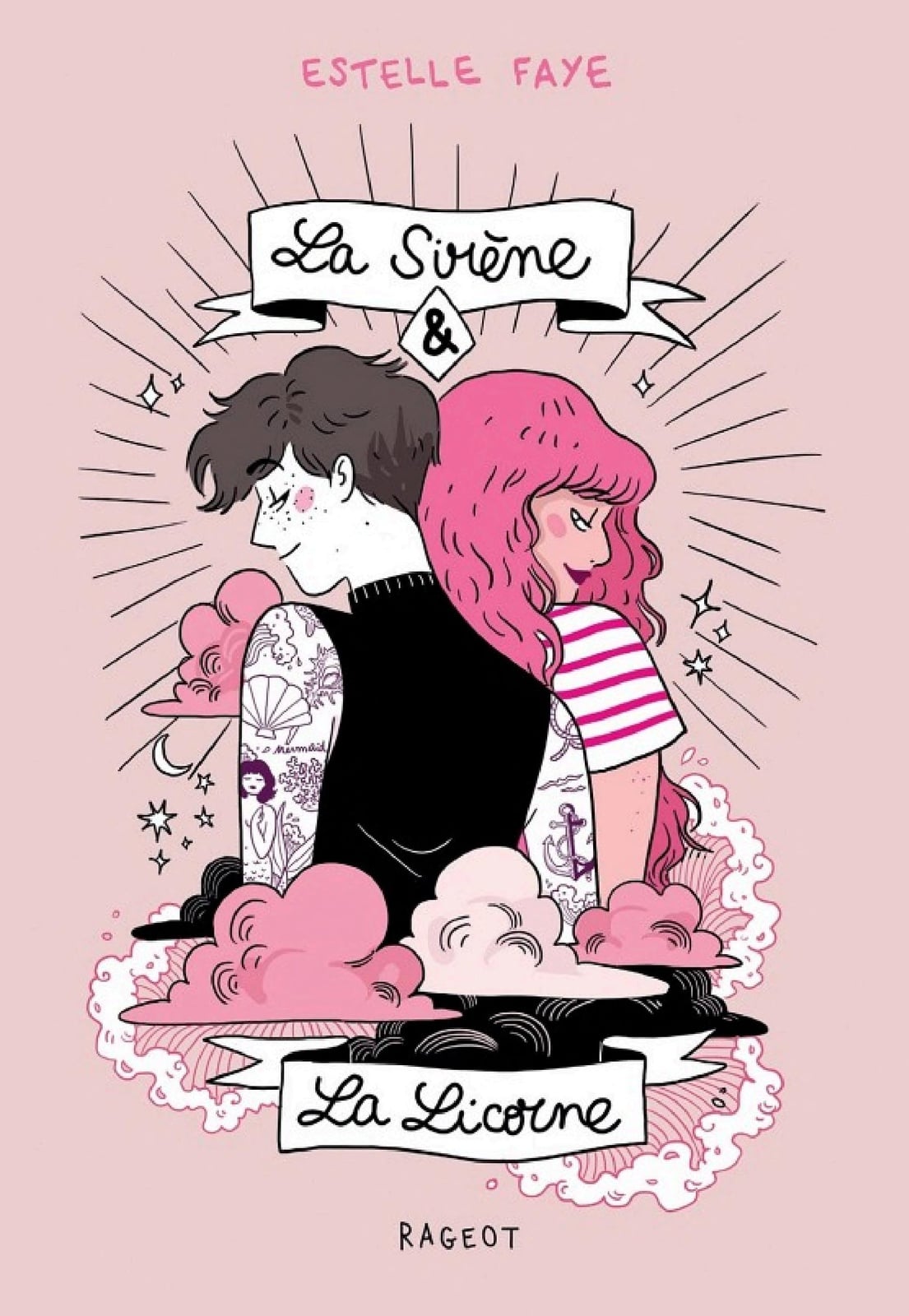 La sirène et la licorne - Cover