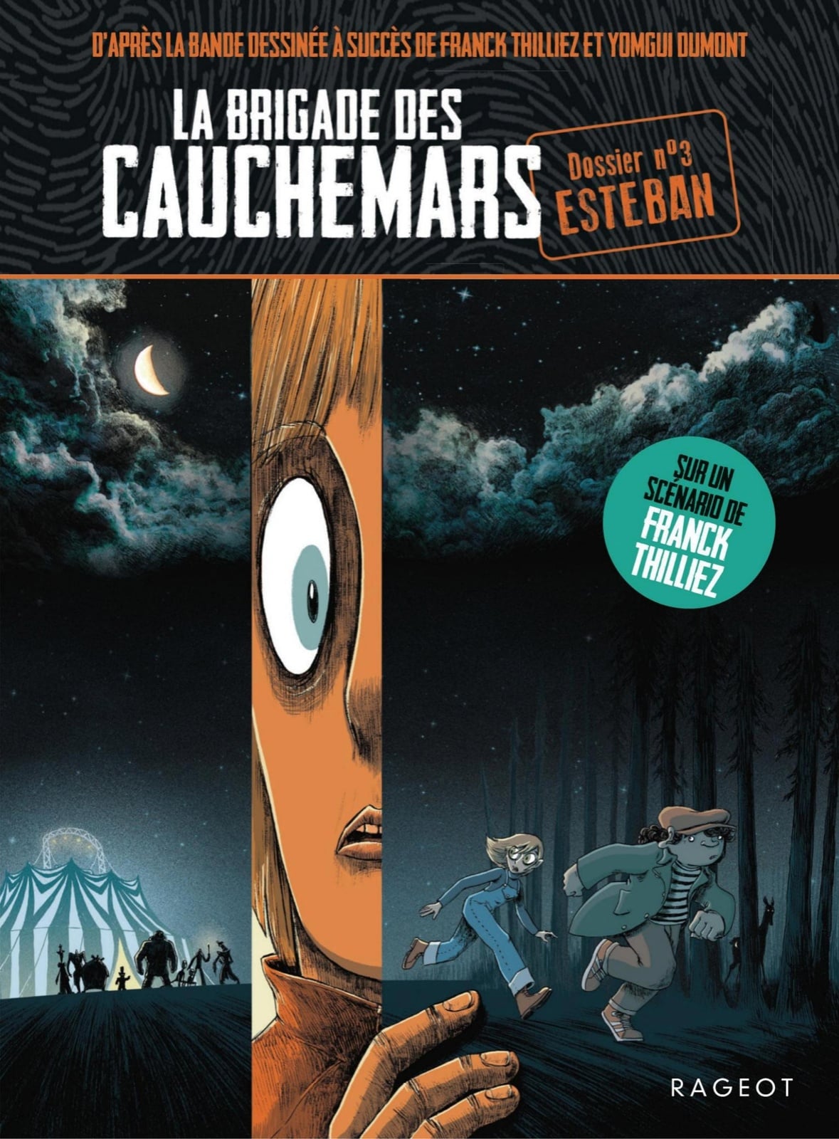 La brigade des cauchemars - Esteban - Cover