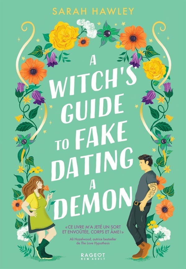 A witch's guide to fake dating a demon - Cover
